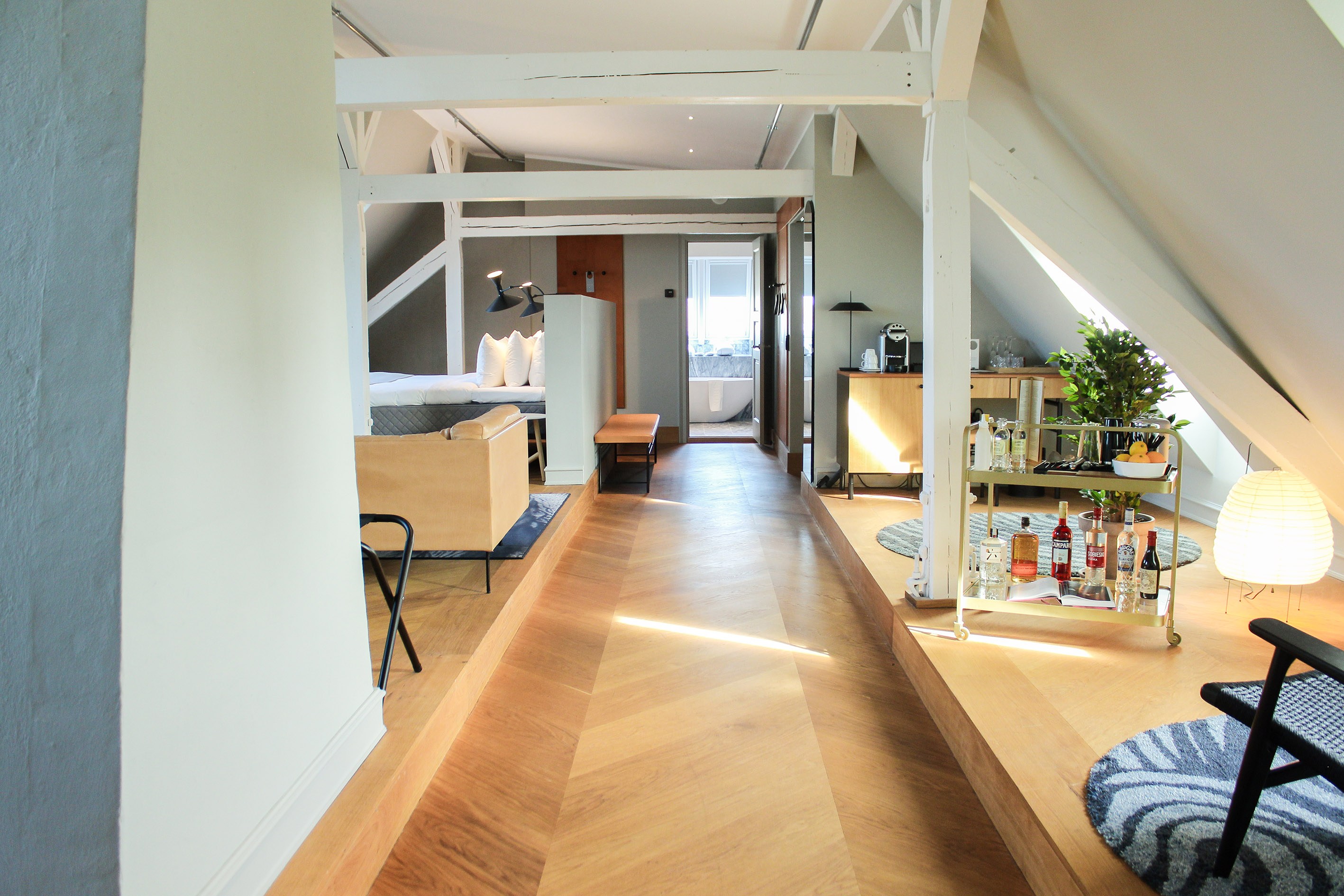 Penthouse Suite | Nobis Hotel Copenhagen - Copenhagen Modern Penthouse Interior Design